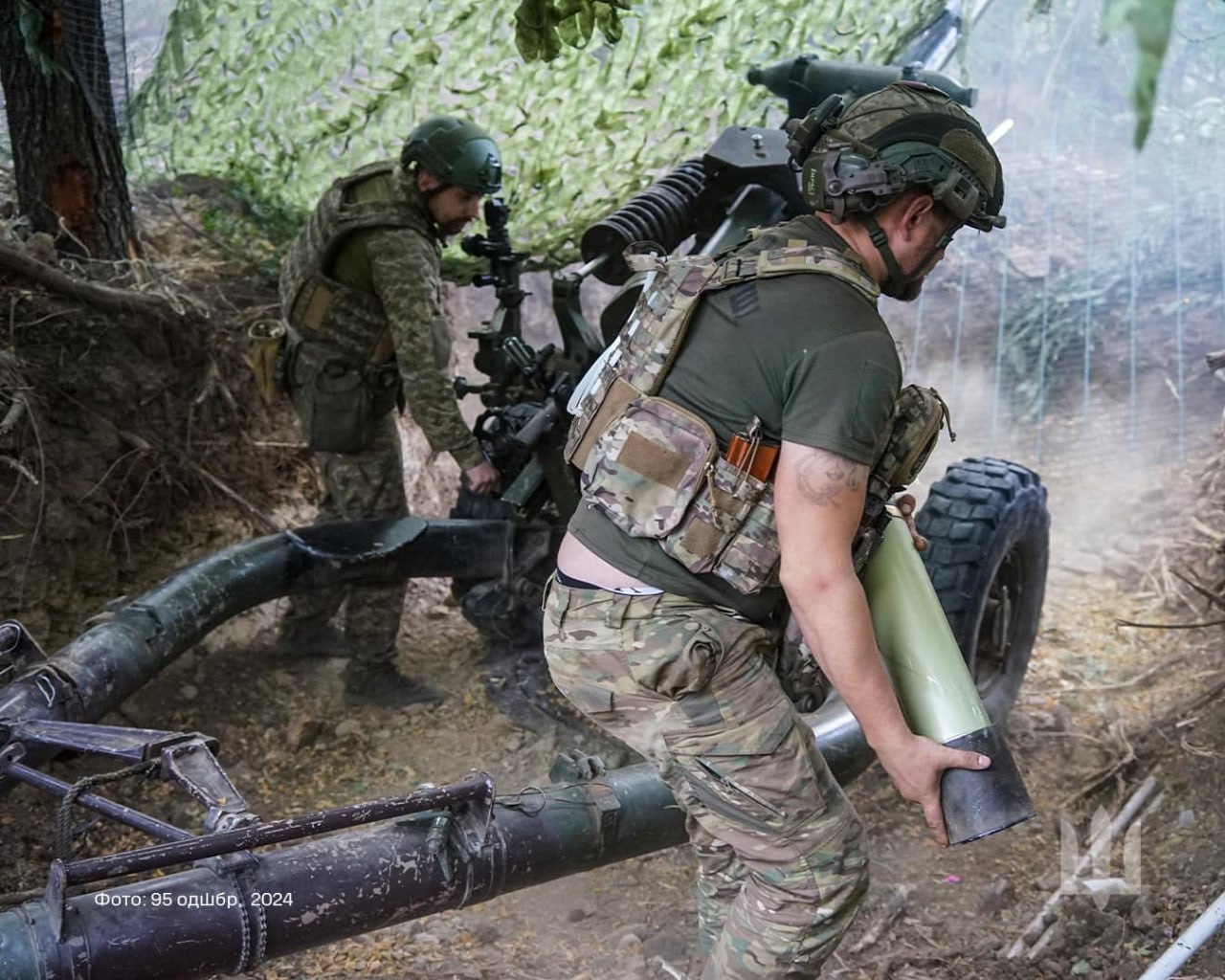«Пекельна» артилерія: українські військові показали свою роботу біля Торецька