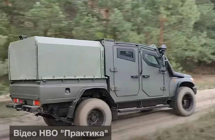 В Україні створили бронеавтомобіль «Джура» на шасі Toyota Land Cruiser