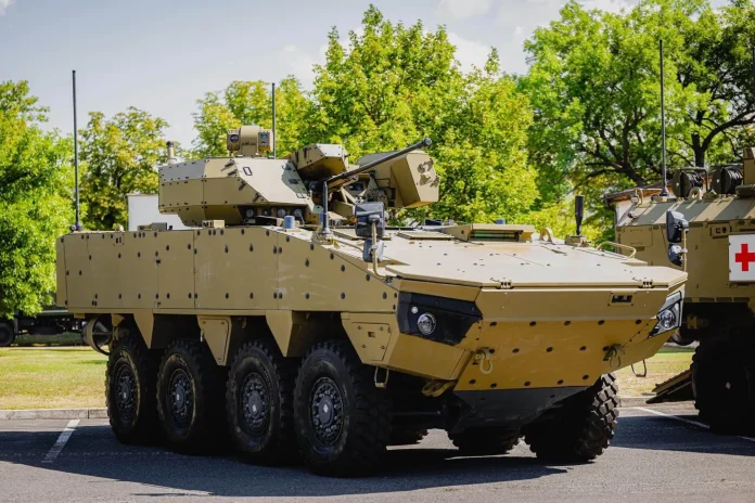 Словаччина представила першу бойову машину піхоти BOV 8×8