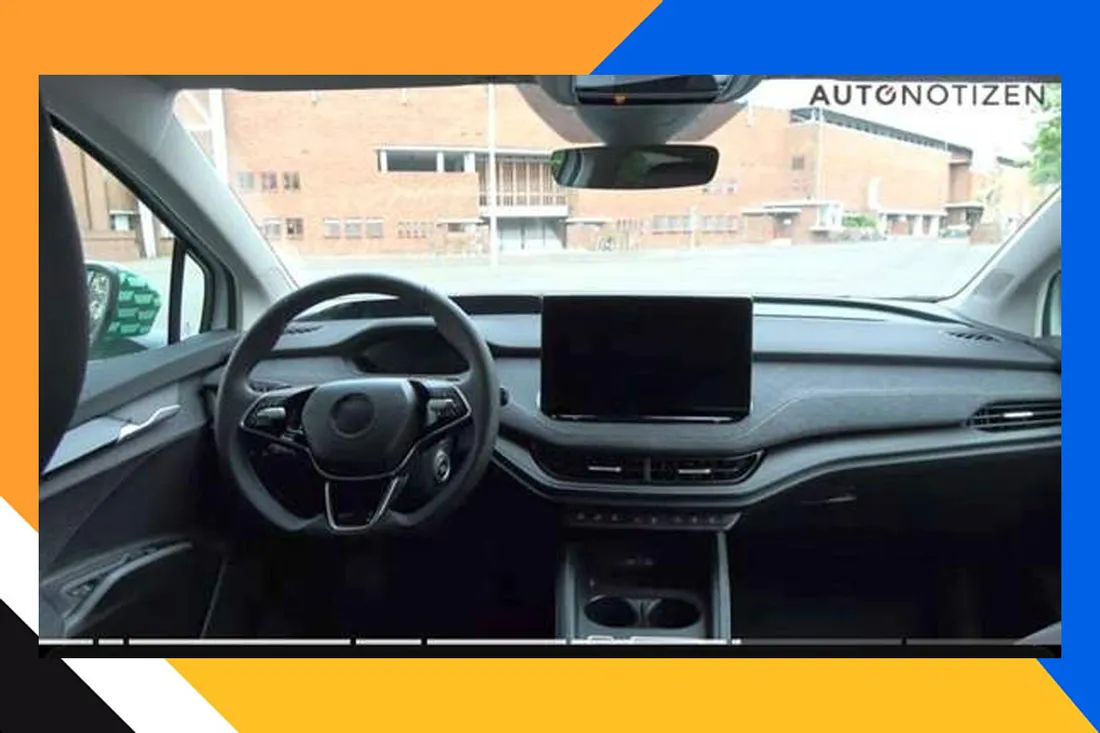 У Мережу витекло перше фото салону нового кросовера Skoda Elroq задовго до офіційного дебюту