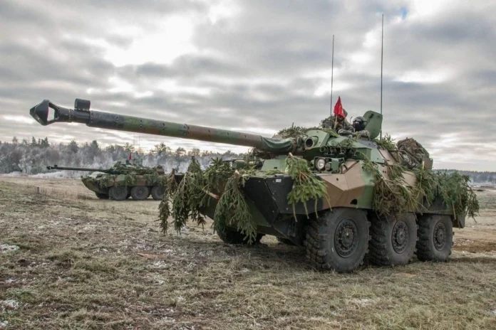 Бойова броньована машина AMX-10 RC (Джерело фото: ЗСУ)