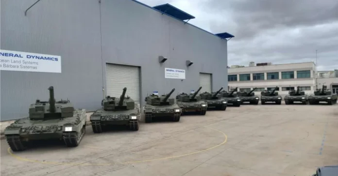 Іспанія поставить Україні ще 10 танків Leopard 2A4. (Джерело фото: МО Іспанії)