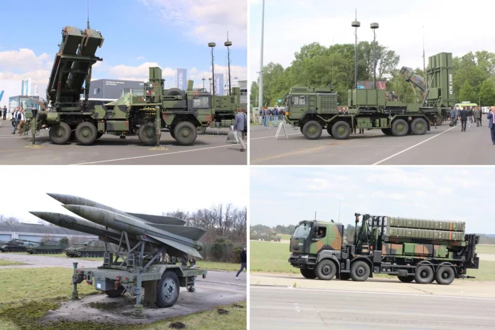 Системи ППО в Україні включають Patriot, IRIS-T SLM, MIM-23 Hawk і SAMP/T. (Джерело зображення: Army Recognition)
