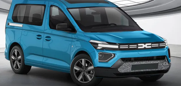 Зображення Dacia Dokker 2025 опубліковано в Мережі