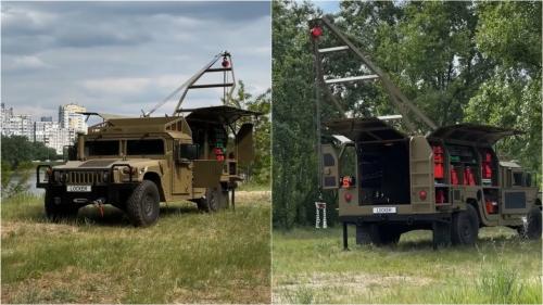 Мобільна майстерня в американському HMMWV для Kraken