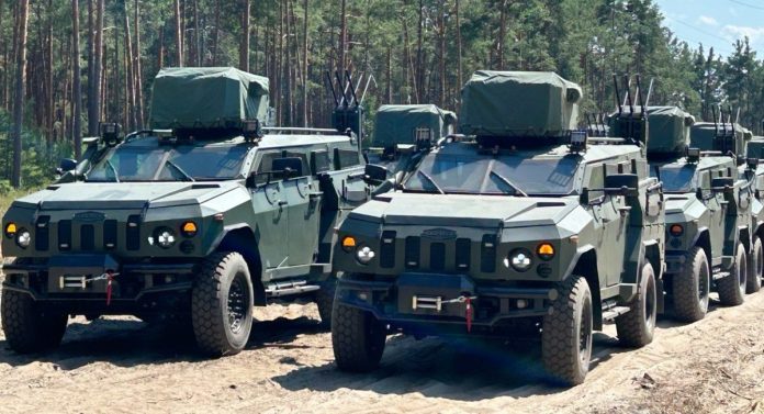 Нацгвардія отримала чергову партію бронемашин 