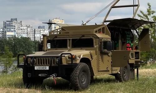 Мобільна майстерня в американському HMMWV для Kraken