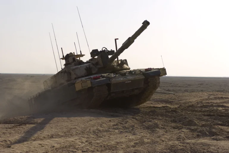 Британський Challenger 2 помітили в Курській області: що відомо
