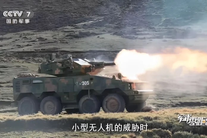 Type 625 SPAAG оснащений подвійною 25-мм автоматичною гарматою та передовими радіолокаційними та електрооптичними системами наведення