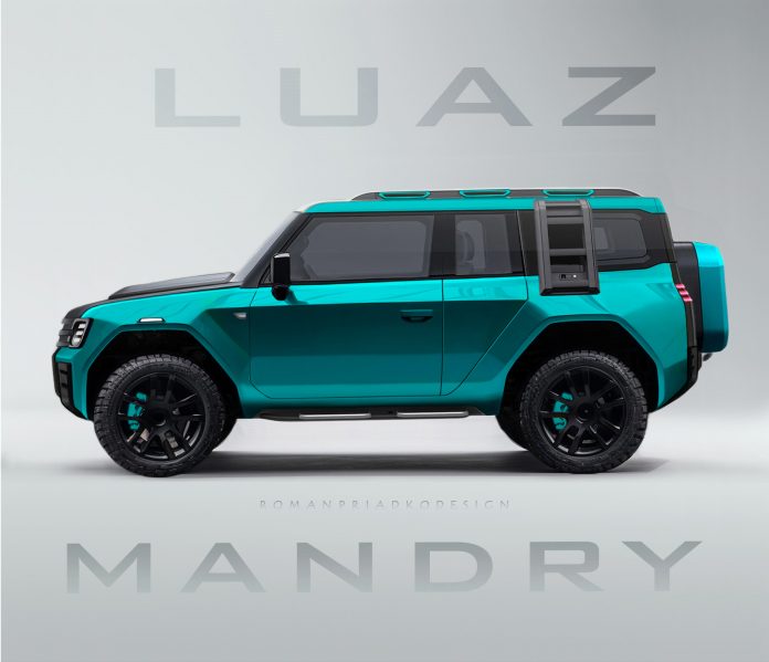 Мережа приросла зображеннями українського позашляховика LUAZ MANDRY