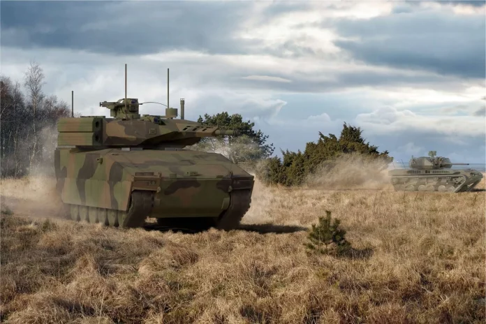 Rheinmetall прагне зміцнити свої позиції в конкурентній боротьбі за великі контракти армії США, зокрема програму бойових машин піхоти XM30. (Джерело фото: RTX)