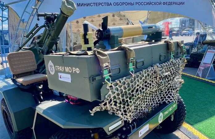 Росія представила перший безпілотний комплекс з 120-мм мінометом