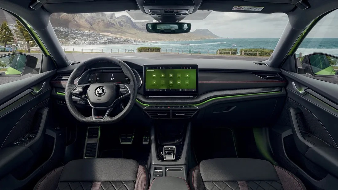 Салон Skoda Octavia
