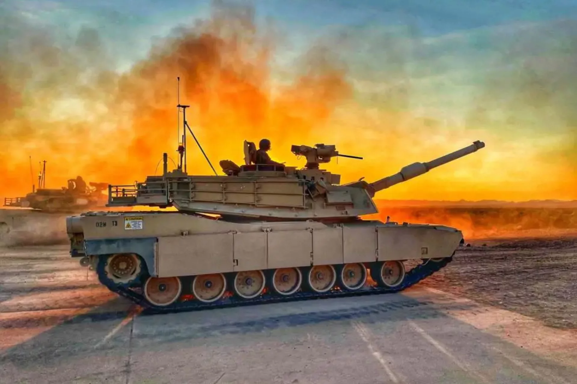 Солдати випробовують прототип снаряда XM-1147 Advanced Multi-Purpose для M1 Abrams на полігоні Юма. (Джерело фото: Армія США)
