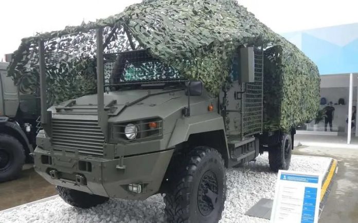 Новий російський КамАЗ-4385ПВ вперше засвітився на полі бою