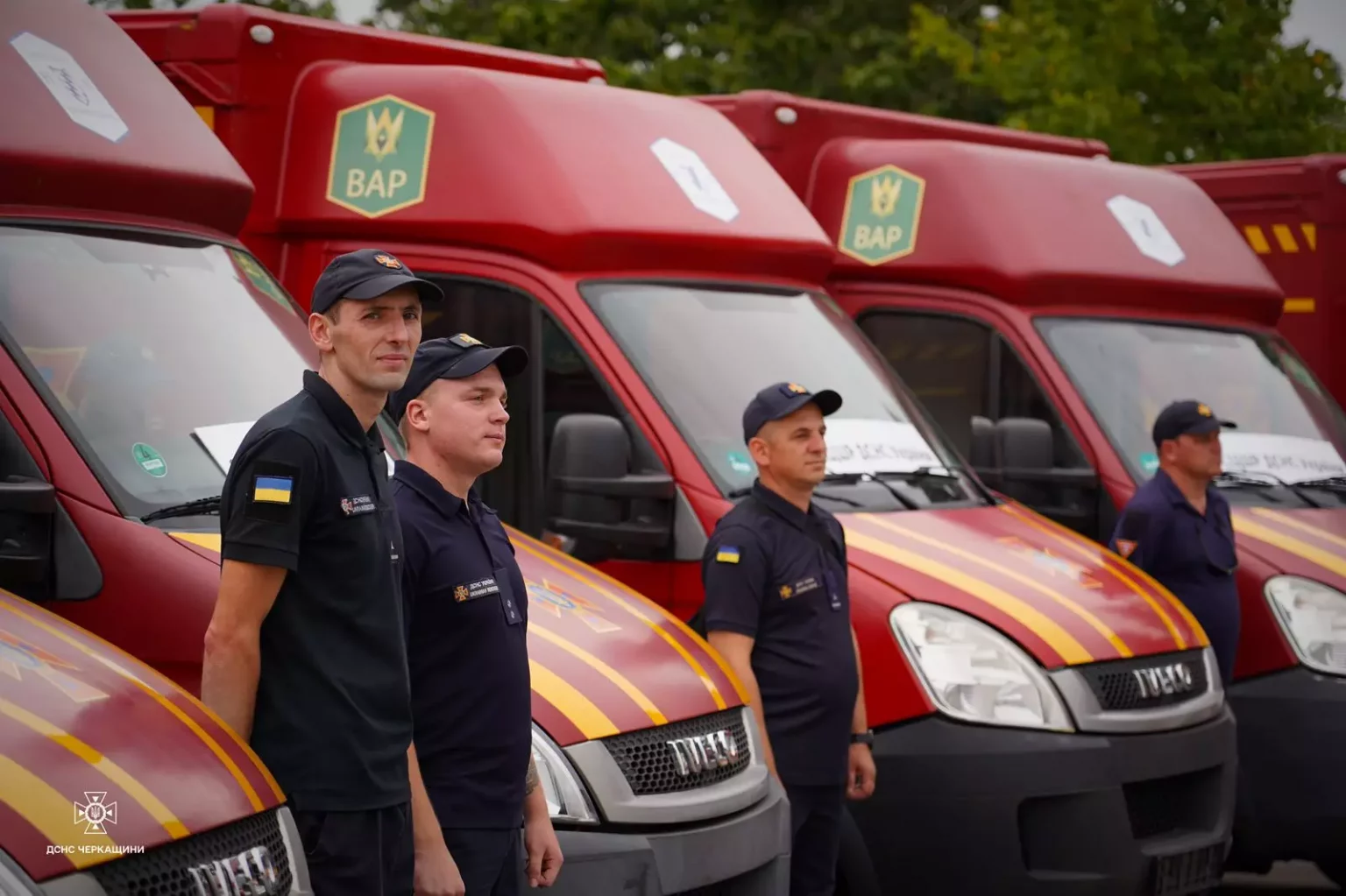 Західні партнери передали Держслужбі з надзвичайних ситуацій партію мобільних автомайстерень