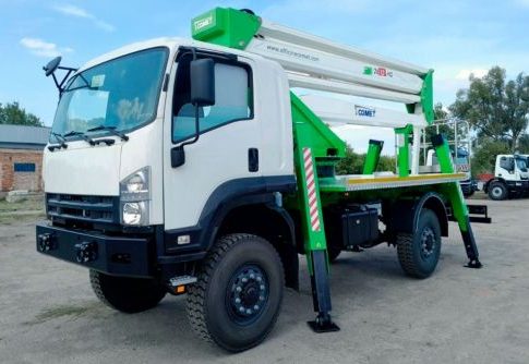 Складання автовишок на повнопривідному шасі 4х4 розпочалося в Україні