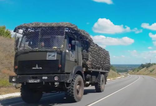 Армія РФ почала використовувати проти України вантажівки МАЗ білоруського виробництва