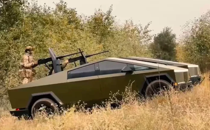 Tesla Cybertruck від російських військових