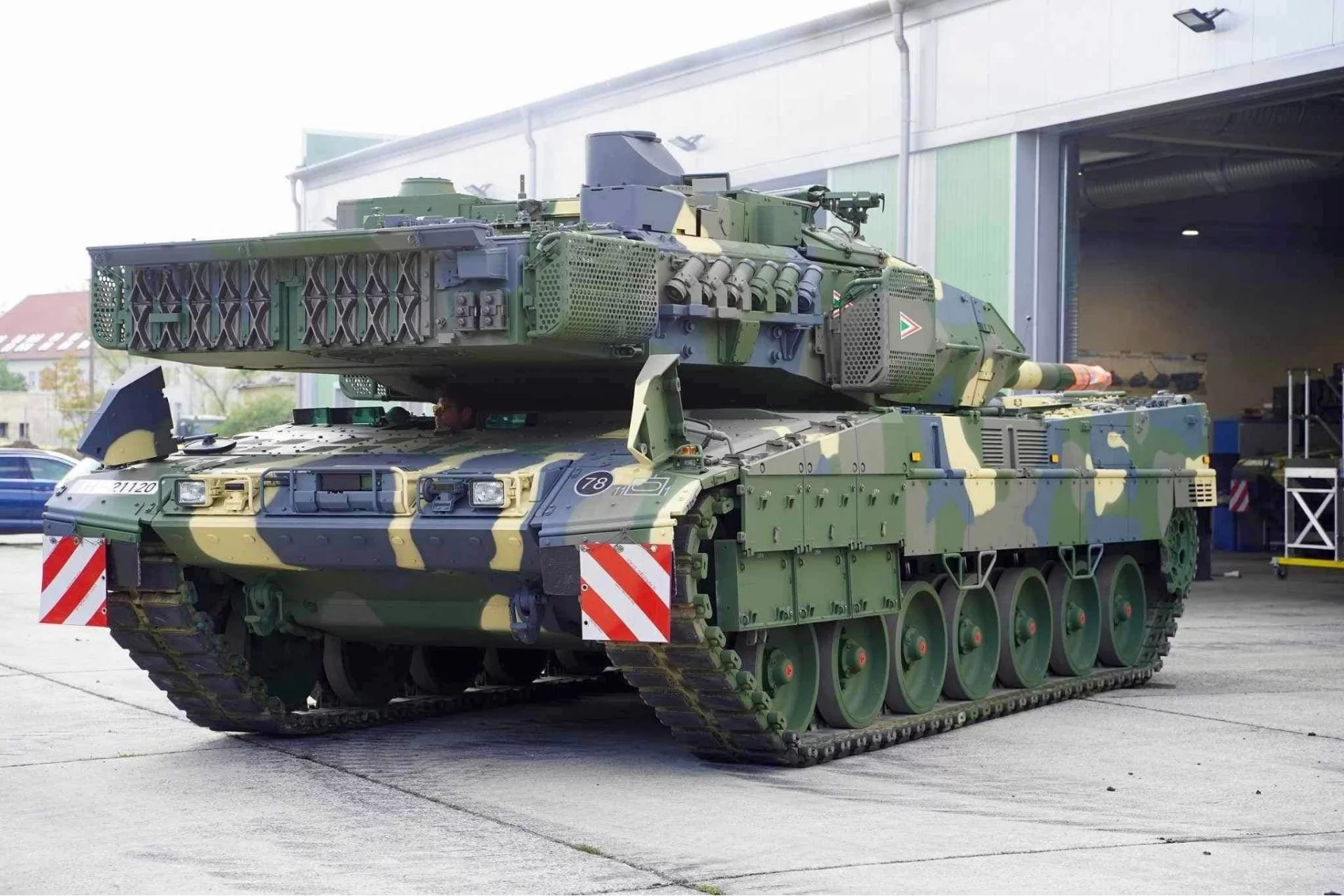 Leopard 2A7HU, модифікована версія німецького Leopard 2A7 для угорської армії