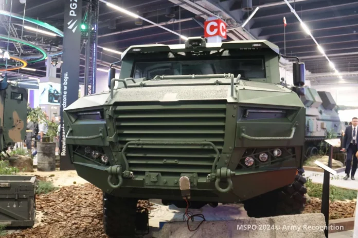 Heron 6x6 базується на автомобілі TADEAS 6x6