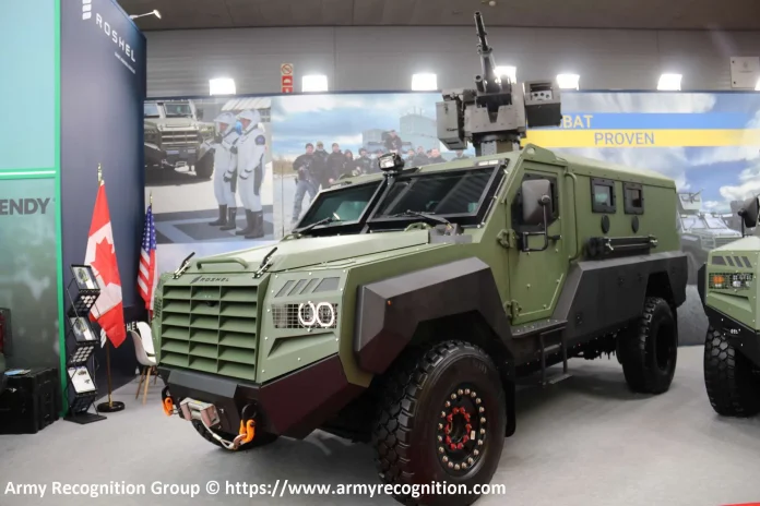 Roshel Senator з українським дистанційно керованим кулеметом Таврія - 14,5 (Джерело зображення: Army Recognition Group)