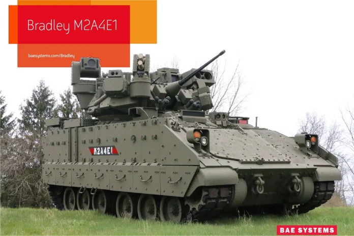 Бойова машина піхоти M2A4E1 Bradley. (Джерело фото: BAE Systems)