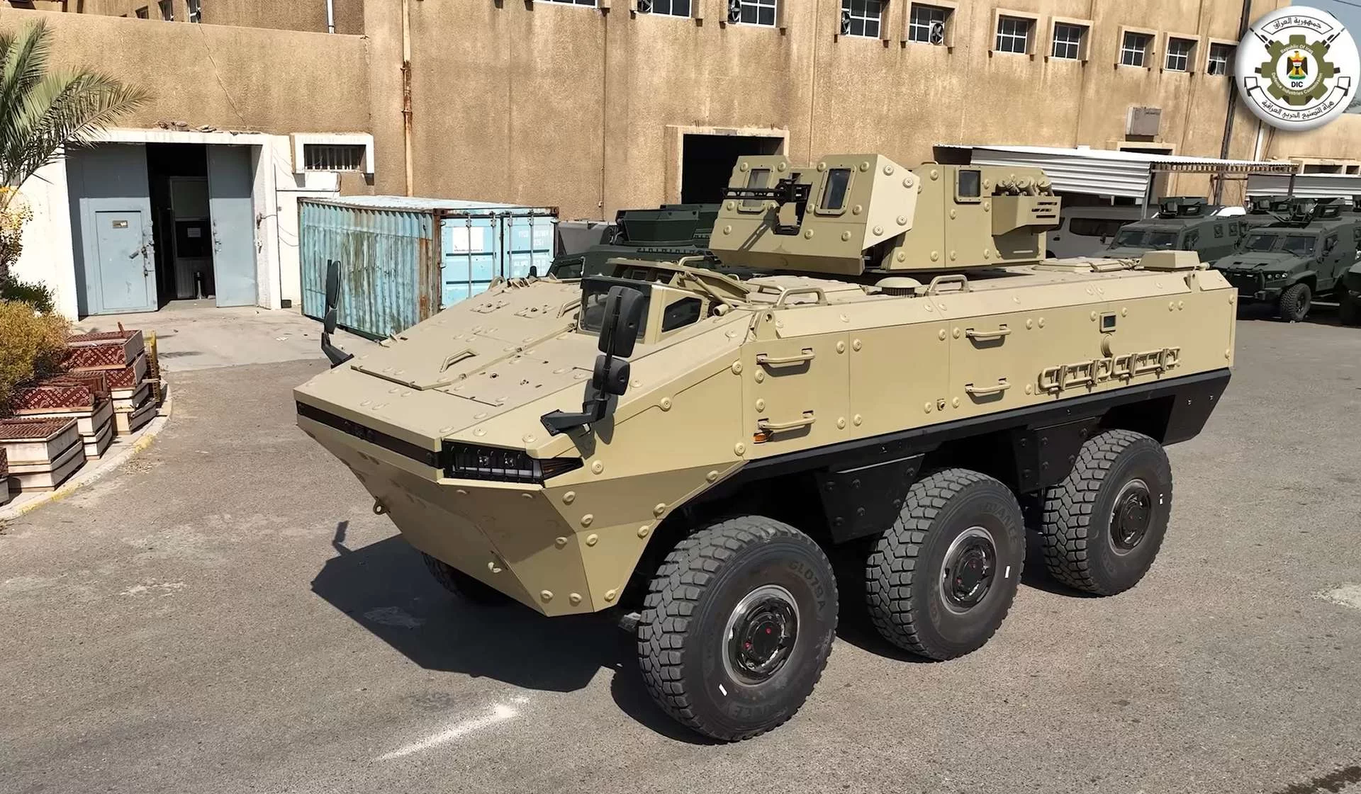 Ірак вніс модифікації у VN-22, включаючи заміну башти на кулеметну систему з ручним керуванням, що відображає інші експлуатаційні потреби та локалізоване виробництво. (Джерело фото: МО Іраку)