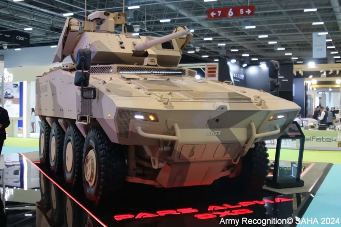 Pars Alpha з баштою з дистанційним керуванням TEBER-II 30/40 (RCTC) (Джерело зображення: Army Recognition)