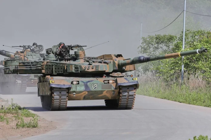 Основний бойовий танк Hyundai Rotem K2GF Black Panther (Джерело зображення: Міністерство оборони Південної Кореї)