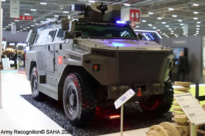 PUSAT – турецький броньований автомобіль нового покоління. (Джерело зображення: Army Recognition)