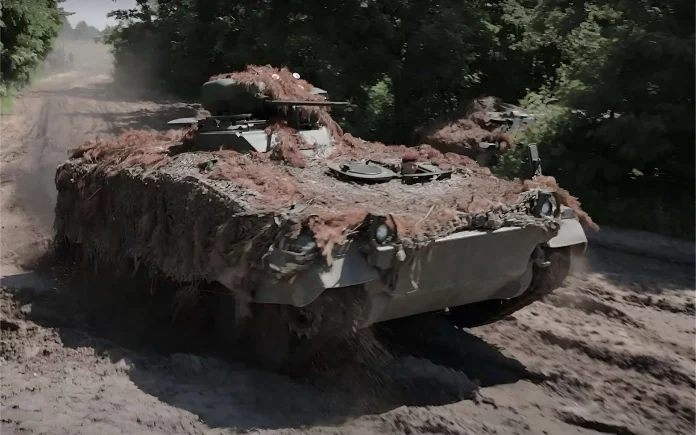 БМП Marder 1A3 в дії під час навчань ЗСУ