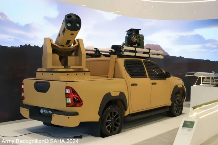 Cirit на базі Hilux може бути ефективною проти легших цілей, забезпечуючи альтернативу традиційним військовим машинам. (Джерело зображення: Army Recognition)