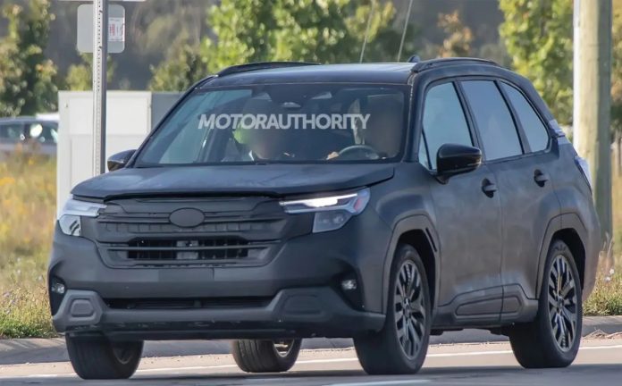 Subaru Forester тестується у новій гібридній версії