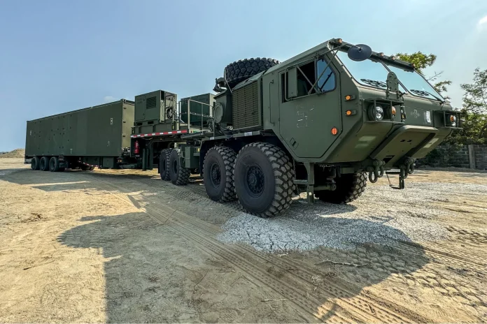 Ракетна система Typhon, спочатку розгорнута під час навчань Салакніб, мала повернутися до США, але філіппінські та американські сили вирішили залишити її, а подальше розгортання все ще розглядається (Джерело зображення: Міністерство оборони США)