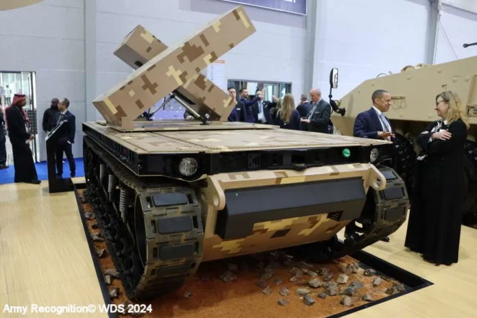Безпілотник TRX від GDLS, оснащений ракетами Brimstone (Джерело зображення: Army Recognition)