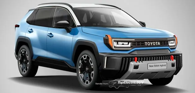 Оновлений Toyota RAV4 (2025) показали в Мережі