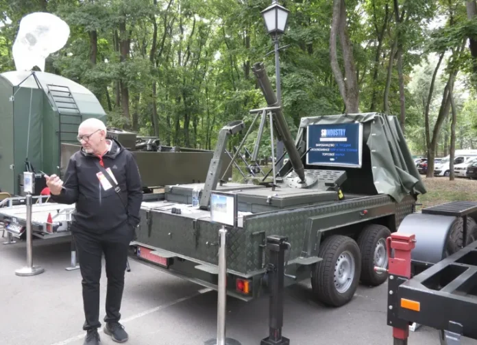Українська фірма показала цікаві рішення для мінометних розрахунків