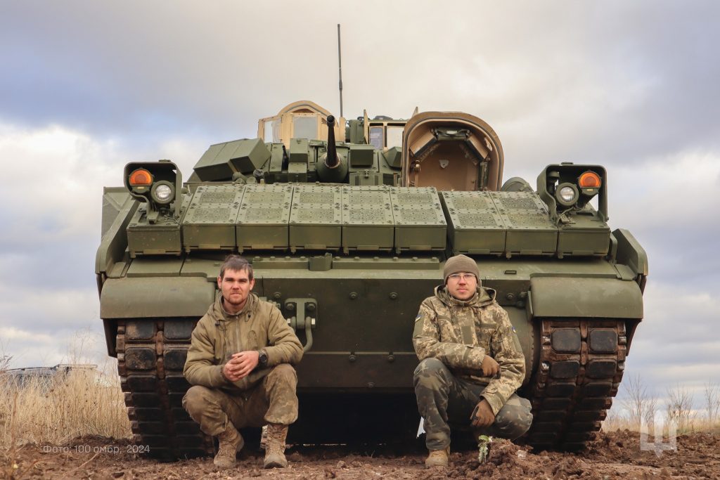 Одна з бригад ЗСУ отримала нові БМП Bradley