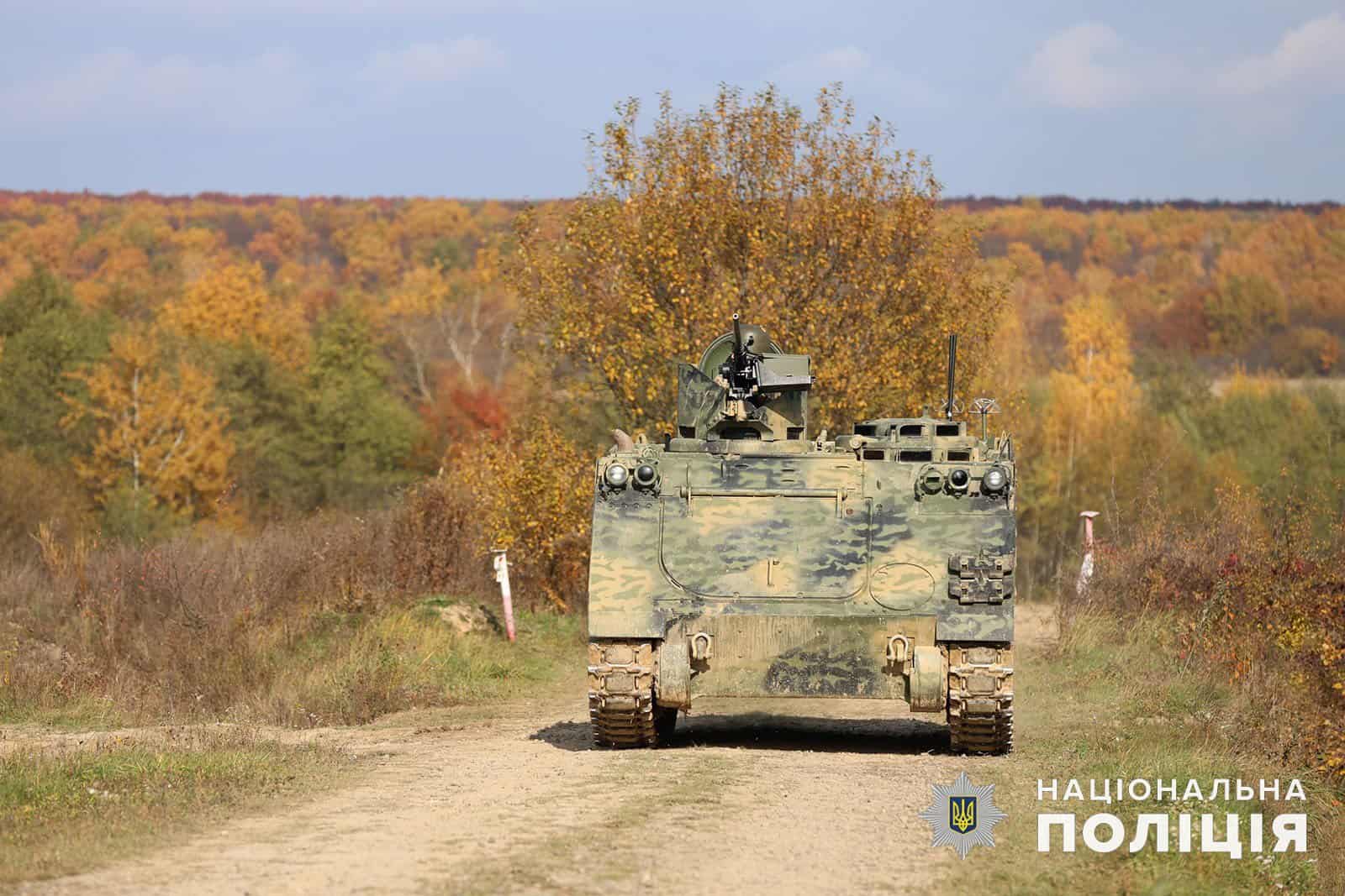 Італійські бронетранспортери VCC-2 надійшли в батальйон поліції "Донеччина"