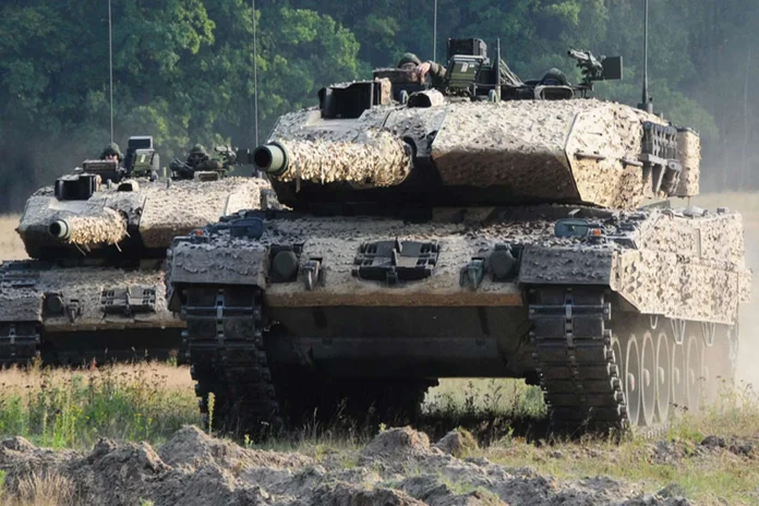 Основний бойовий танк KMW Leopard 2 (Джерело фото: Krauss-Maffei Wegmann)