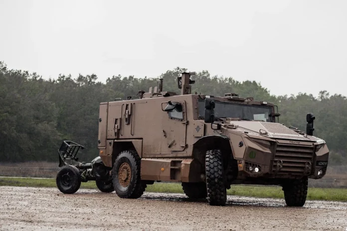 Інтеграція 120-мм мінометів з автомобілями Serval підвищує мобільність, захист і вогневу міць для швидкого реагування в сучасних військових операціях (Джерело зображення: МО Франції)