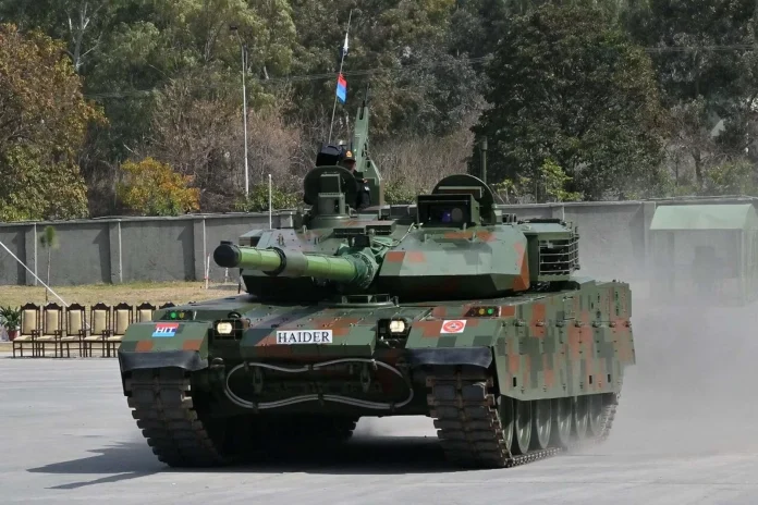 Проект захисту APS також є продовженням поточних зусиль Пакистану з локалізації оборонних технологій, зокрема для свого Haider, варіанту китайського танка VT-4 (Джерело фото: HIT)