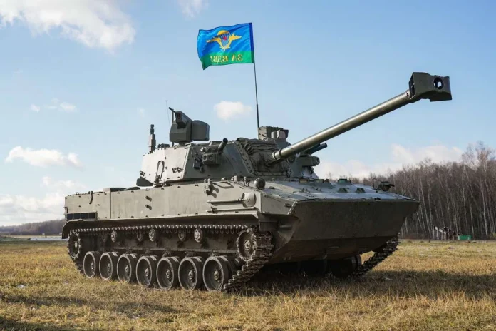 2С42 «Лотос» — самохідна гаубиця , розроблена Центральним науково-дослідним інститутом точного машинобудування Росії (Джерело фото: Калашников)