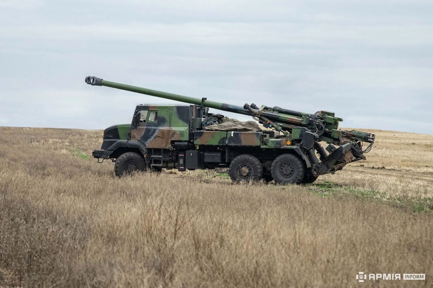 Французькі САУ CAESAR на службі українських артилеристів 