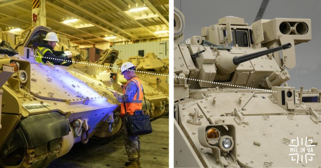 Одна з бригад ЗСУ отримала нові БМП Bradley