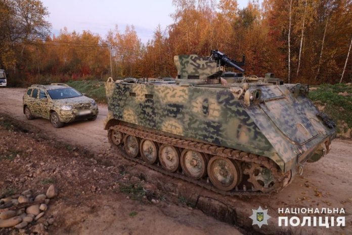 Італійські бронетранспортери VCC-2 надійшли в батальйон поліції 