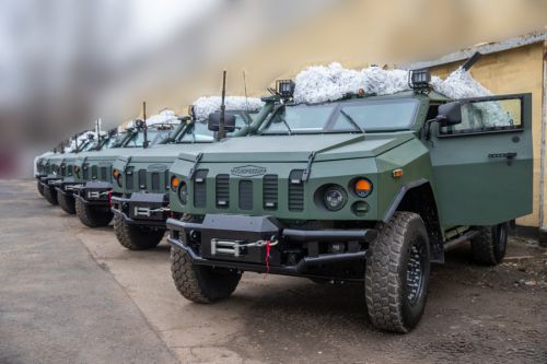 Нацгвардія отримала санітарні броньовики вітчизняного виробництва