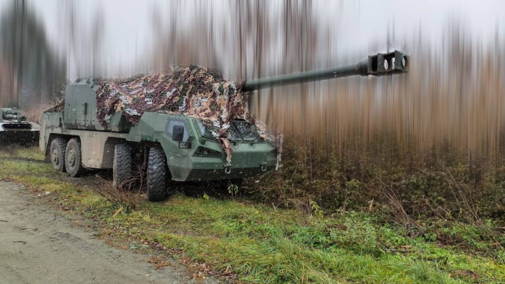 Бригада НГУ "Азов" отримала партію самохідних гаубиць чеського виробництва