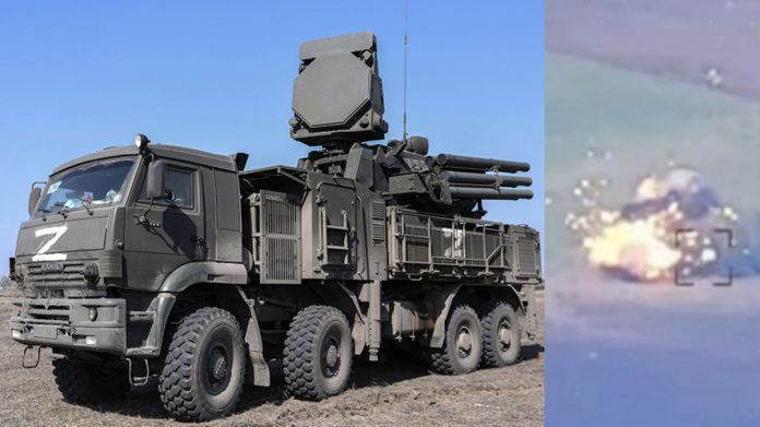 HIMARS достав російський “Панцирь” у Донецьку